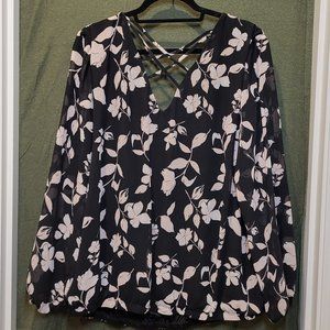 Torrid Flowered Blouse